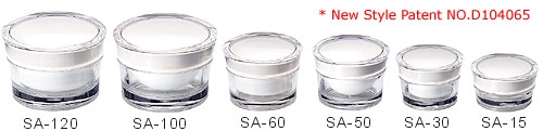 SA Series Acrylic Jars